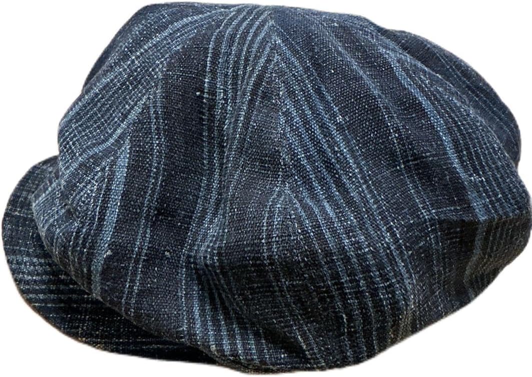 NORA キャスケット ニュースボーイキャップ 藍染 Classical Newsboy